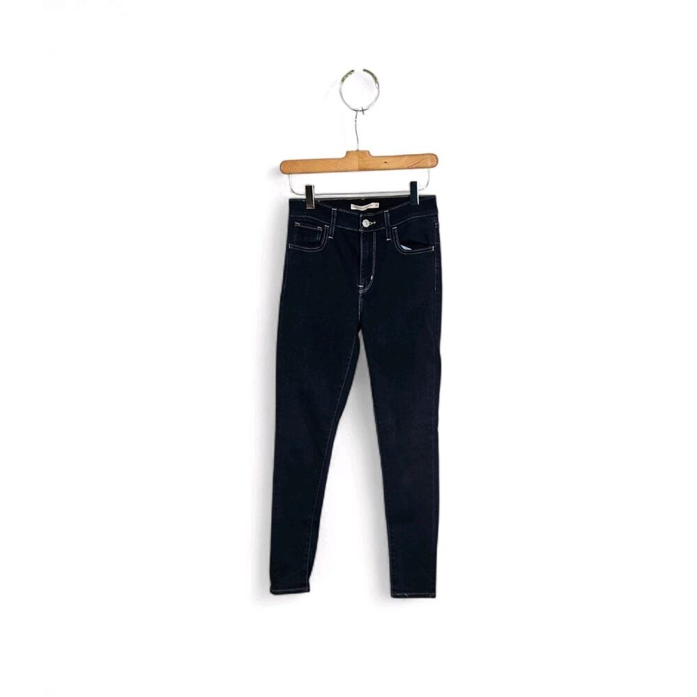 Levis 720 High Rise Super Skinny Dark Wash Jeans Size 26